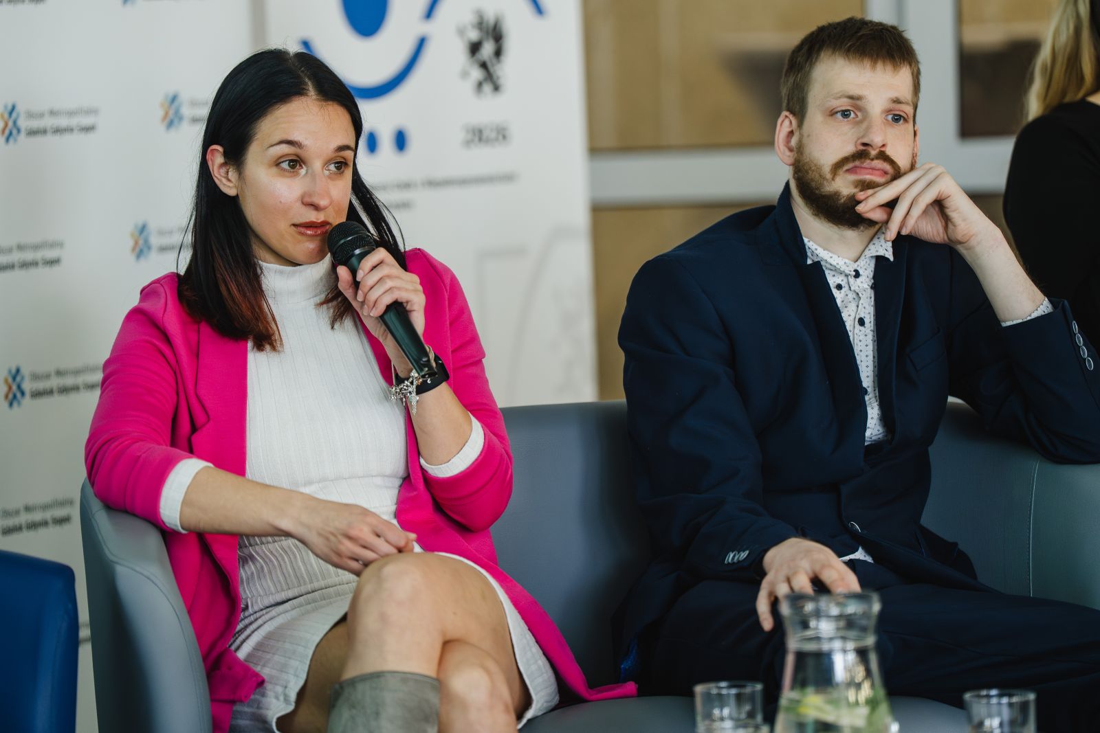 Marta Domańska,  wiceprezeska Fundacji Nasz Przyjazny Dom podczas panelu dyskusyjnego